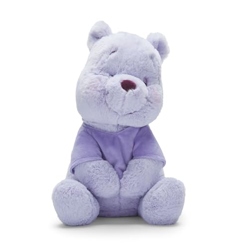 Disney Store Offizielles Winnie Puuh Pastellfarbenes Kuscheltier, 33cm, Niedlicher Plüschbär mit Flauschiger Oberfläche, Perfekter Kuschelbegleiter von Disney Store