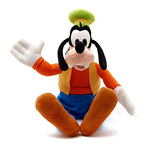 Disney Store Offizielles kleines Kuscheltier Goofy, 36 cm, kuschelige Kultfigur aufgestickten Details und dem typischen Outfit von Goofy, für alle Altersstufen geeignet Disney Store Offizielles kleines Kuscheltier Goofy, 36 cm, kuschelige Kultfigur aufgestickten Details und dem typischen Outfit von Goofy, für alle Altersstufen geeignet von Disney Store