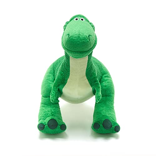 Disney Store Offizielles mittelgroßes Kuscheltier Rex, Toy Story, 27 cm, Kuscheltier mit Stickereien und weicher Oberfläche von Disney Store