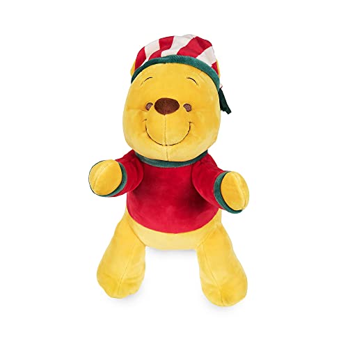 Disney Store Offizielles mittelgroßes Kuscheltier Winnie Puuh, 35 cm, Klassische Figur als Kuscheltier, Bär mit Weihnachts-Oberteil und -Hut sowie Stickereien und weicher Oberfläche, ab 12 Monaten Disney Store Offizielles mittelgroßes Kuscheltier Winnie Puuh, 35 cm, Klassische Figur als Kuscheltier, Bär mit Weihnachts-Oberteil und -Hut sowie Stickereien und weicher Oberfläche, ab 12 Monaten von Disney Store