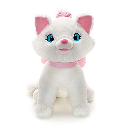 Disney Store Offizielles mittelgroßes Kuscheltier von Marie für Kinder, Aristocats, 32 cm Klassische Figur als Kuscheltier, verwöhnte Katze mit Stickereien und weicher Oberfläche von Disney Store