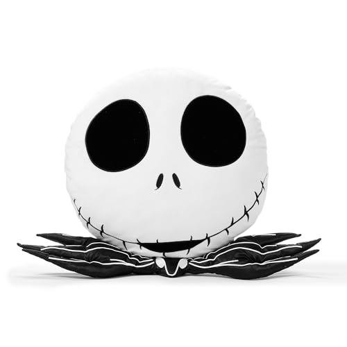 Disney Store Tim Burtons Nightmare Before Christmas - Jack Skellington - Kissen mit Charaktergesicht von Disney Store