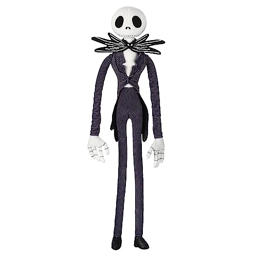 Disney Store Offizielles Jack Skellington Kuschelpuppe, Tim Burton's Nightmare Before Christmas, 72cm, Plüschfigur, Geeignet ab 0 Jahren von Disney Store