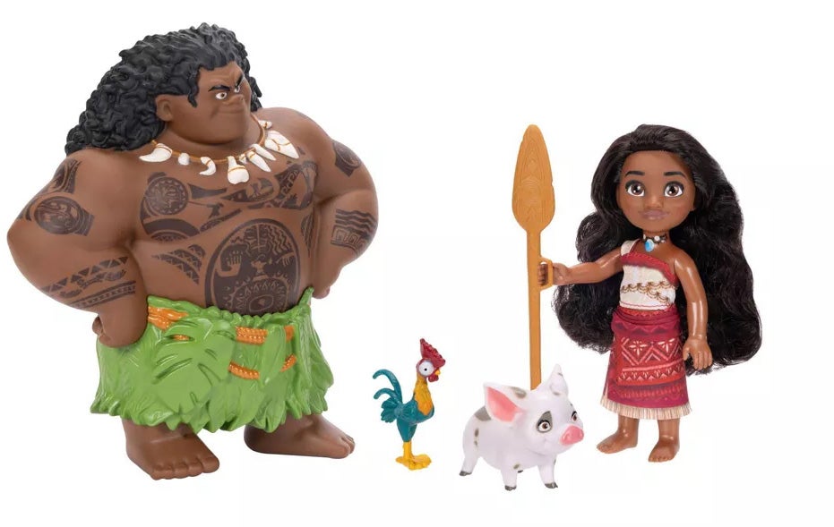 Disney Vaiana &  Maui Petite Figurenset 4er-Pack von Disney Vaiana