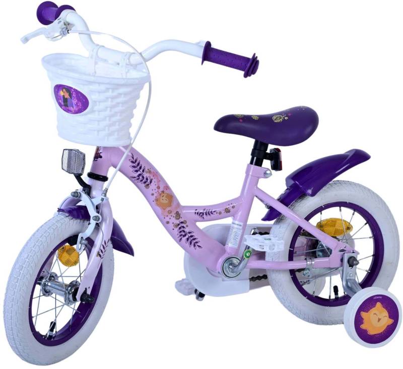 Disney Wish Kinderfahrrad 12 Zoll, Lila von Disney Wish