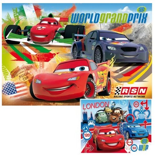 Clementoni 24719.6 - Puzzle Multimedia 2 x 20 teilig Cars 2 von Disney