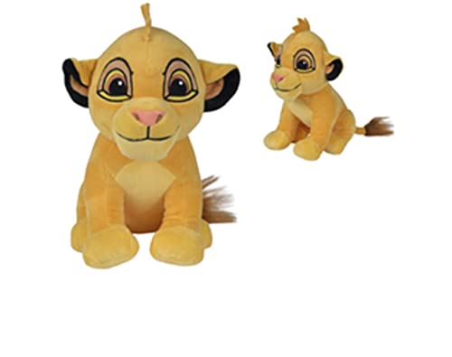 DISNEY - Löwenbaby Simba des Königs der Löwen, Plüsch, 58 cm, zufällige Farbauswahl (4 Modelle) von Disney