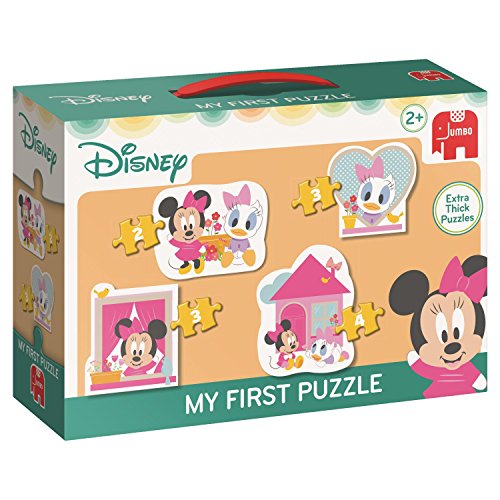 Disney 19646 Mouse Mickey & Friends Minnie Maus Puzzle, grün von Disney