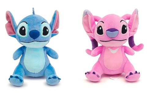 Disney 6315870481NPB - Lilo & Stich, Kuscheltiere Stich oder Engel wie Kuscheltiere, 15 cm, Ab 0 Monaten. Zufällige Auswahl, 1 Stück von Disney