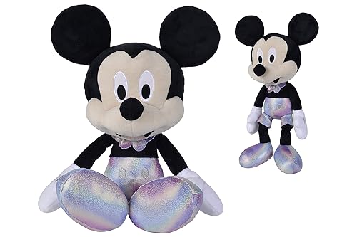 Disney 6315877022NPB - Mickey Mouse Kuscheltiere, 100 Jahre - Mickey Mouse Kuscheltiere in Partyversion mit Schimmernden Details, Füllung Hergestellt aus 100% Recyclingmaterial, 55 cm, Ab 0 Disney 6315877022NPB - Mickey Mouse Kuscheltiere, 100 Jahre - Mickey Mouse Kuscheltiere in Partyversion mit Schimmernden Details, Füllung Hergestellt aus 100% Recyclingmaterial, 55 cm, Ab 0 von Disney