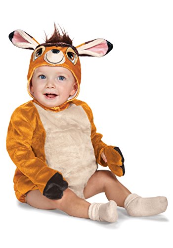 Disney Baby Bambi Deluxe Infant Costume, Brown, 6 to 12 Months von Disney