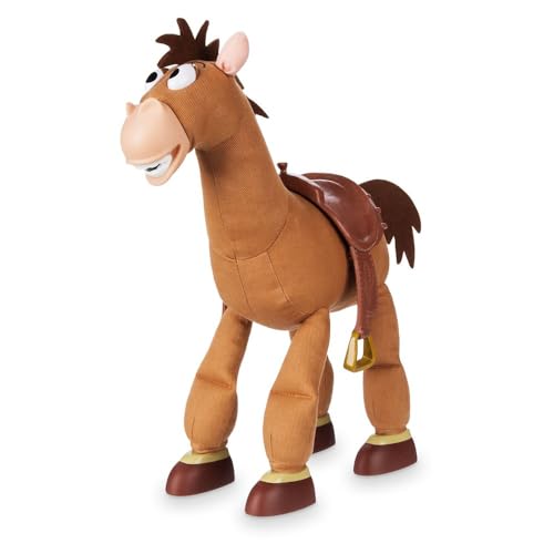 Disney Store Interaktive sprechende Actionfigur Bully aus Toy Story, 42 cm / 16,5", Pferd, aus weichem Stoff, mit Geräuschen, interagiert mit Anderen Figuren, geeignet für Kinder ab 3 Jahren von Disney Store