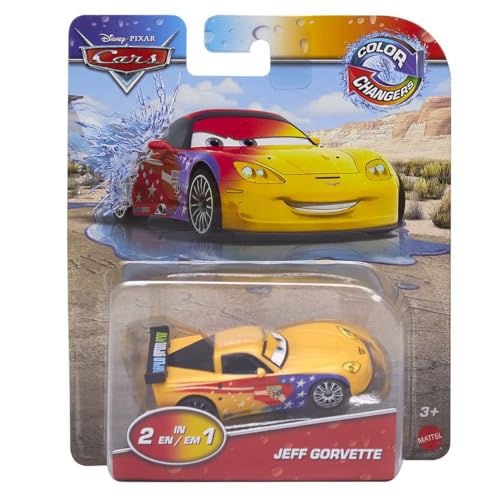 Disney Cars 2024 Farbwechsler Jeff Gorvette von Disney