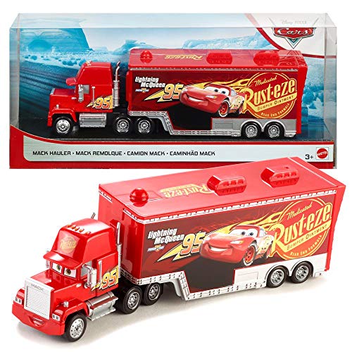 Disney Cars Mack Hauler Truck - mit Laderampe - Frachtraum für Lightning McQueen von Disney