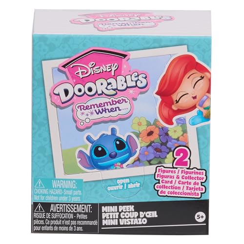 Just Play Disney Doorables „Remember When“ Sammelfiguren Serie 13, 2 Figuren, Mini Peek, für Kinder ab 5 Jahren, Disneyfans Just Play Disney Doorables „Remember When“ Sammelfiguren Serie 13, 2 Figuren, Mini Peek, für Kinder ab 5 Jahren, Disneyfans von Just Play