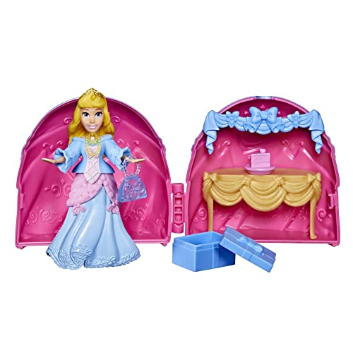 disney princess F3467 Secret Styles – Aurora Sorpresa – Puppen-Spielset mit Kleidung und Accessoires – ab 4 Jahren, Mehrfarbig von disney princess