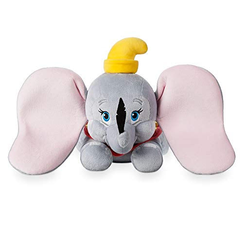 Disney Store Kuscheltier Dumbo als Kleiner Elefant, 31 cm / 12", mit abstehenden Ohren und Stickerei, in Flugstellung, für alle Altersstufen geeignet von Disney Store