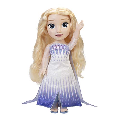 Disney Frozen 2 Magic in Motion ELSA Puppe, Feature ELSA Dolls Lips Moves As She Sings 'Show Yourself' Includes Elsas Light Up Dress and Long Hair for Added Play von Disney