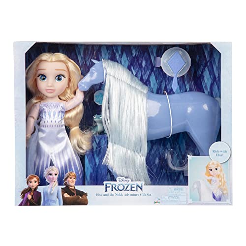 Disney Frozen Elsa die Schneekönigin bewegliche Kleinkind-Puppe mit Wasser Nokk Disney Frozen Elsa die Schneekönigin bewegliche Kleinkind-Puppe mit Wasser Nokk von Disney
