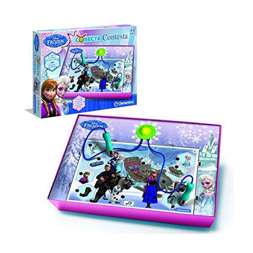 Disney Frozen Interacyivo Conecta-Contest, Mehrfarbig, 37.1 x 27.9 x 5.1 (Clementoni 550593) von Disney