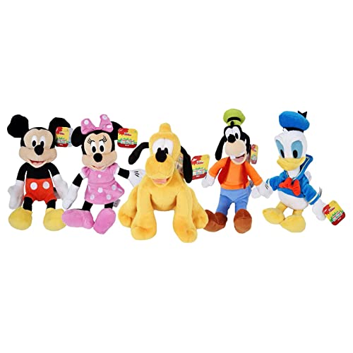 Disney Gang 9 Bean Plush Mickey Minnie Mouse Donald Pluto Goofy - by Disney von Disney