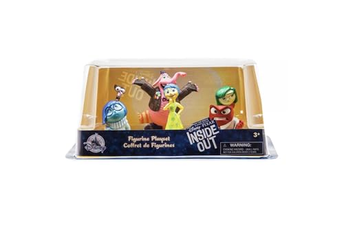 Disney Inside Out Spielset, 6 Figuren, Kinderspielzeug, Filmfiguren von Disney