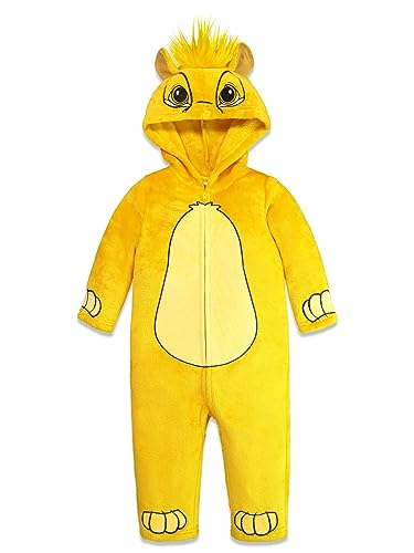 Disney Lion King Boys' Fleece Costume Coverall with Hood von Disney