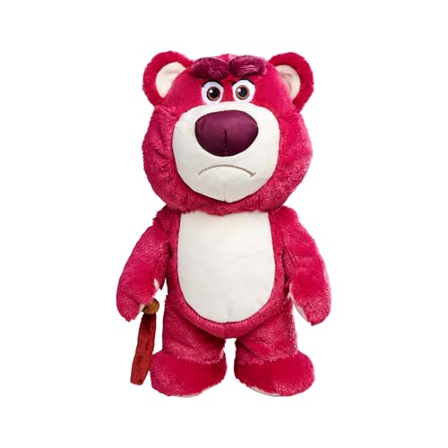 Disney Lotso mit Gehstock, 25 cm Plüsch-Sammelfigur, kuscheliger Charakter zum Kuscheln oder Spielen, geeignet als Geschenk, Geburtstag oder Weihnachten Disney Lotso mit Gehstock, 25 cm Plüsch-Sammelfigur, kuscheliger Charakter zum Kuscheln oder Spielen, geeignet als Geschenk, Geburtstag oder Weihnachten von Disney