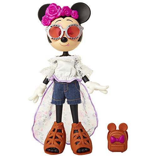 Disney MINNIE MOUSE Oh So Chic Mouse P Floral Festival Minnie Puppe von Disney