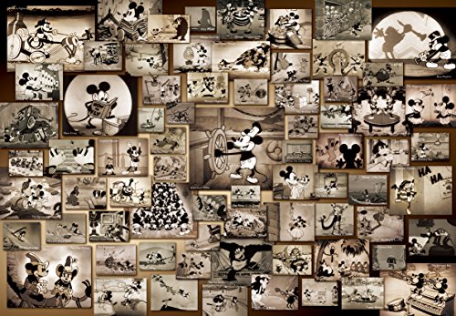 Disney Mickey Mouse 1000 piece black-and-white film collection D-1000-398 (japan import) von Disney