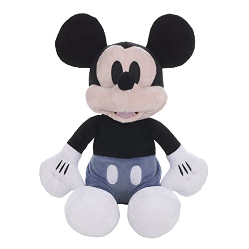 Disney Mickey Mouse Plüsch, Schwarz, Weiß und Blau von Disney