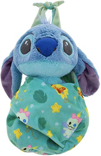 Disney Parks Exclusive – Plüsch-Baumwollkissen – Baby im Decken-Beutel, Stich, 25,4 cm von Disney