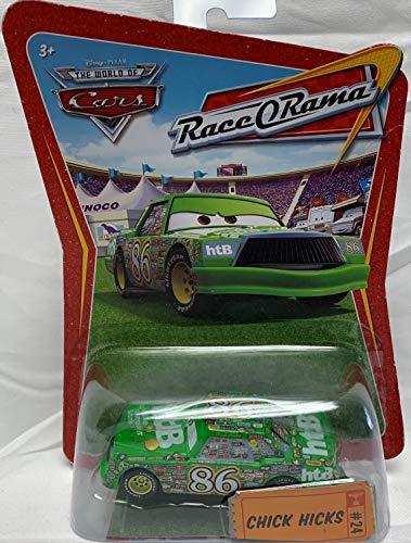 Disney Pixar - CARS - THE WORLD OF CARS - Die-Cast - RACE O RAMA - Chick Hicks #24 - mit ONLINE CODE - OVP von Disney