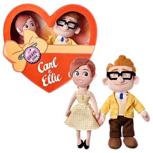 Disney Pixar Carl & Ellie Valentinstag Plüsch Set - Up von Disney