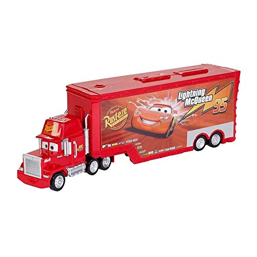 Disney Pixar Cars FTT93 - ​2-in-1 Filmspielset, Truck Mack, ausklappbar, Spielzeug ab 4 Jahren von Disney