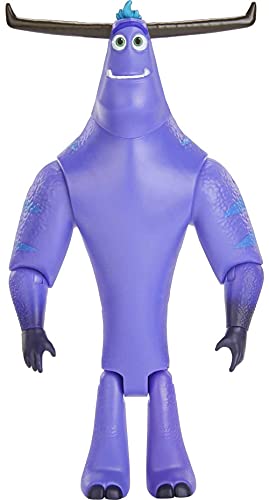 Disney Pixar GXK87 - Monster bei der Arbeit Tylor Tuskmon Actionfigur, Spielfigur aus Disney Plus zum Sammeln, ca. 20 cm groß, Spielzeug ab 3 Jahren von Mattel