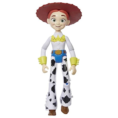 Disney Pixar HFY28 - Große Disney Pixar Jessie-Actionfigur, ca. 31 cm, super bewegliche, detailgetreue Cowgirl-Sammelfigur aus Toy Story, Spielzeug für Kinder ab 3 Jahren von Disney Pixar