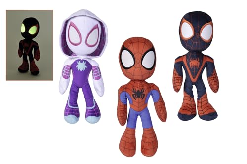 Disney Plüschtier Spiderman Augen FOSFO 25 cm, Mehrfarbig (SB6315875809NPB) von Disney