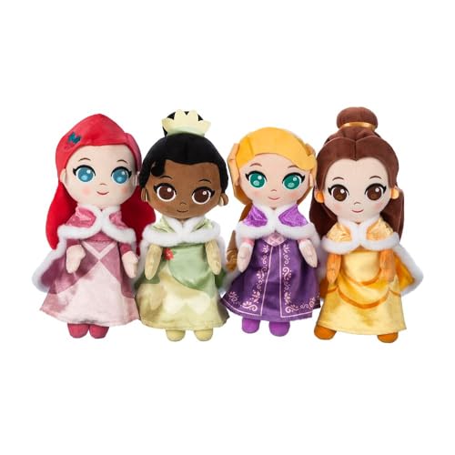 Disney Princess Holiday Soft Doll Set - Small 9''-10'' - 4-tlg. von Disney