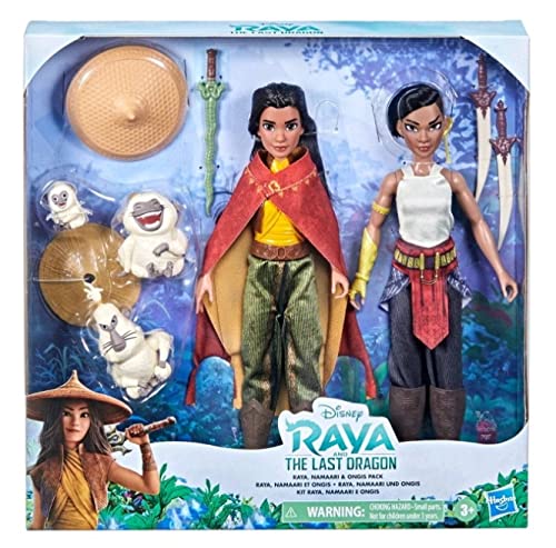 Disney Raya & der letzte Drache Spielset – kommt mit Raya, Namaari und Ongis zusammen mit Zubehör, 10-teiliges Set Disney Raya & der letzte Drache Spielset – kommt mit Raya, Namaari und Ongis zusammen mit Zubehör, 10-teiliges Set von Disney
