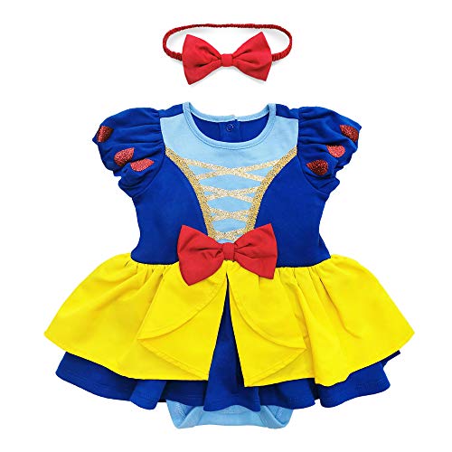 Disney Snow White Costume Bodysuit for Baby, Size 12-18 Months von Disney