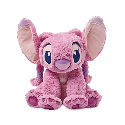 Disney Store Official Angel Medium Soft Toy for Kids, Cuddly Character with Fuzzy Texture and Embroidered Details, Flexible Floppy Ears, Plushy Suitable for All Ages. von Disney