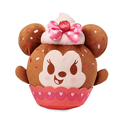 Disney Store Official Minnie Mouse Munchlings Plush - Strawberry Cupcake Scented Baked Treats Collection, Soft & Cuddly 16 Inch Toy for All Ages - Ideal Gift for Kids and Collectors von Disney