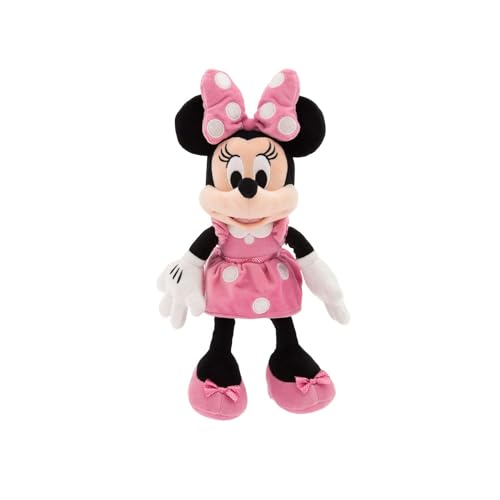 Disney Store Official Minnie Mouse Plush Toy in Pink - 14-Inch Soft Collectible - Timeless Design & Premium Quality - Ideal Gift Lovers - Perfect for Birthdays, Holidays, & Special Events von Disney