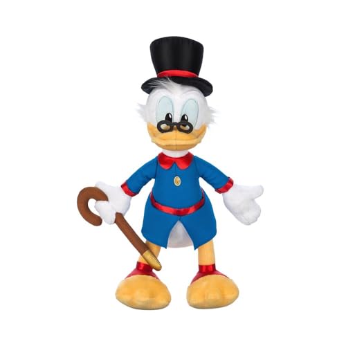 Disney Store Official Scrooge McDuck Medium Soft Toy for Kids, Cuddly Character with Fuzzy Texture and Embroidered Details, Plushy Suitable for All Age von Disney Store