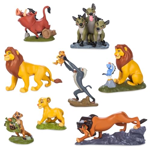 Disney Store Official The Lion King 30th Anniversary Deluxe Figure Set - Classic Character Collection von Disney