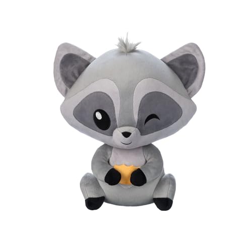 Disney Store Offizielle Prinzessin Friends Plüschpuppe (Meeko aus Pocahontas) Kleine Stofftiere mit gestickten Merkmalen, Plüschtiere, Plüschtiere für Kinder von Disney