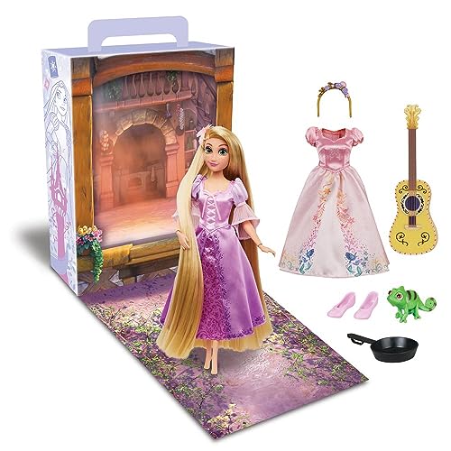 Disney Store Offizielle Rapunzel Story Puppe, verheddert, 27,9 cm, voll bewegliches Spielzeug in glitzerndem Outfit – geeignet für Kinder ab 3 Jahren, Spielzeugfigur, Geschenke für Mädchen, neu für von Disney