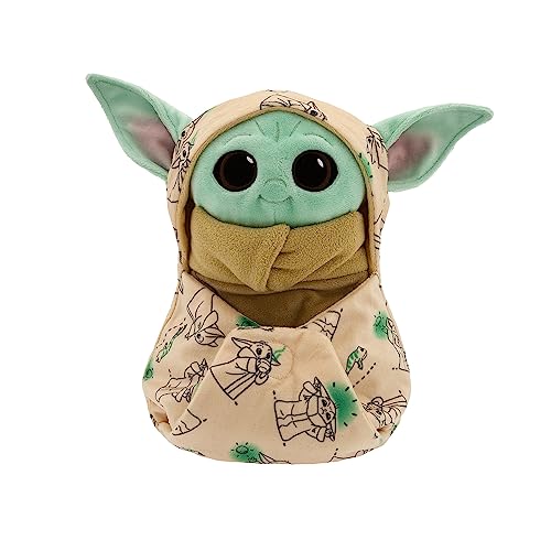 Disney Store Offizielles Star Wars Grogu Kostüm, 25,4 cm – Kinderkostüm aus der Mandalorian-Serie, Baby-Edition, weiches und kuscheliges Spielzeug für Fans und Kinder von Disney