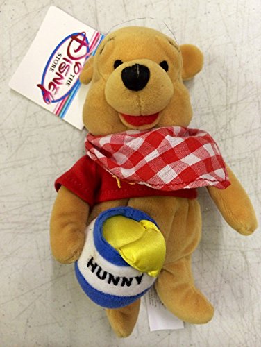 Disney Store Picnic Pooh Mini-Sitzsack, Plüsch, 20,3 cm Disney Store Picnic Pooh Mini-Sitzsack, Plüsch, 20,3 cm von Disney